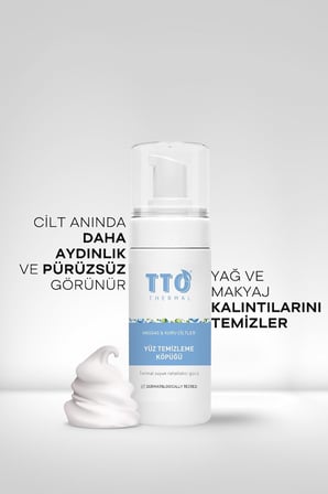 Thermal Mini Yüz Temizleme Köpüğü 100 ml Seyahat Boy Derin Temizlik
