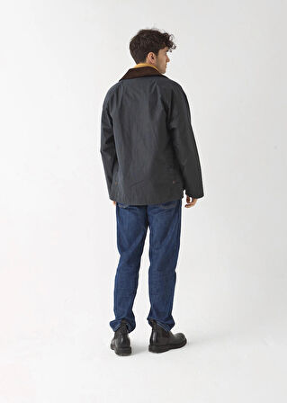 Stuf&Co  /Barn Yağlı Ceket  NAVY / Barn Wax Jacket/  Barn Waxed Cotton Jacket  