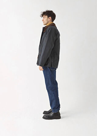 Stuf&Co  /Barn Yağlı Ceket  NAVY / Barn Wax Jacket/  Barn Waxed Cotton Jacket  
