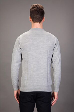 Tudors Slim Fit Dar Kesim Yarım Balıkçı Yaka Düz E