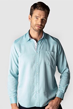 Tudors Klasik Fit Rahat Kesim Oxford Erkek Gömlek