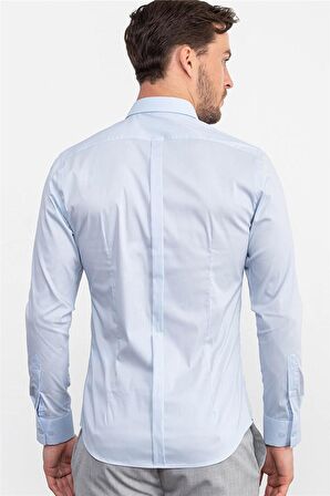 Tudors Süper Slim Fit Dar Kesim Erkek Gömlek