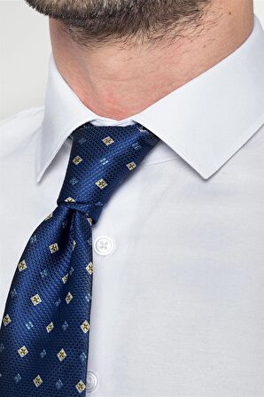 Tudors Slim Fit Dar Kesim Düz Erkek Gömlek