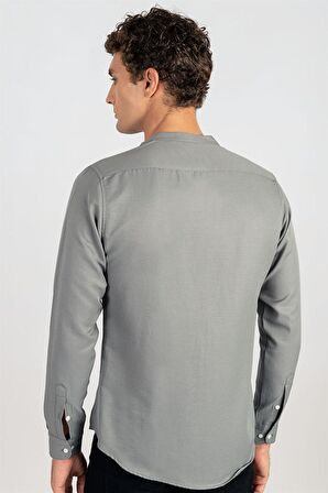 Tudors Slim Fit Dar Kesim Hakim Yaka Erkek Gömlek