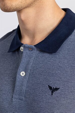 Tudors Slim Fit Dar Kesim Düz Polo Yaka Erkek T-Sh