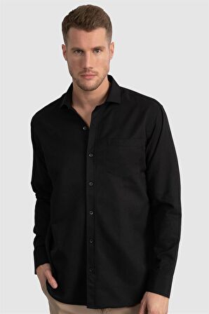 Tudors Klasik Fit Desenli Erkek Gömlek