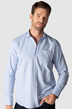 Tudors Klasik Fit Desenli Erkek Gömlek