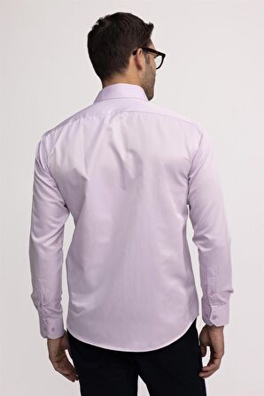 Tudors Klasik Fit Rahat Kesim Düz Erkek Gömlek