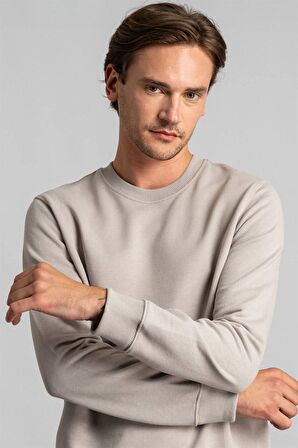 Tudors Bisiklet Yaka Basic Unisex Sweatshirt