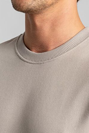 Tudors Bisiklet Yaka Basic Unisex Sweatshirt