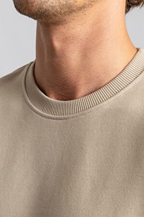 Tudors Bisiklet Yaka Basic Unisex Sweatshirt