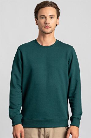 Tudors Bisiklet Yaka Basic Unisex Sweatshirt
