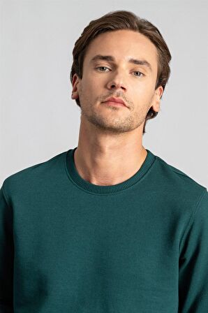 Tudors Bisiklet Yaka Basic Unisex Sweatshirt