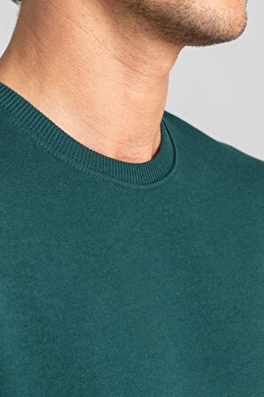 Tudors Bisiklet Yaka Basic Unisex Sweatshirt