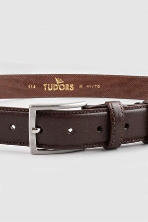 Tudors Deri Erkek Kemer