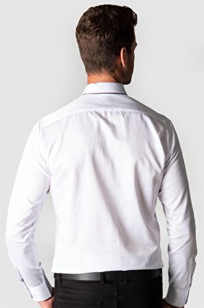 TUDORS MODERN FIT LONG SLV DIMI DOTTI 71/1 GÖMLEK