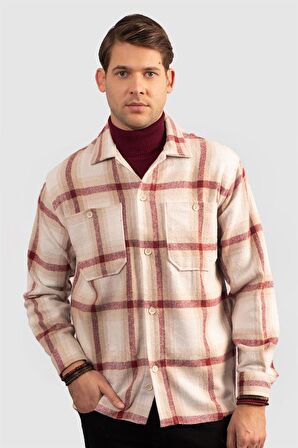 Tudors Slim Fit Dar Kesim Tam Boğazlı Yaka Düz Yün Erkek Kazak