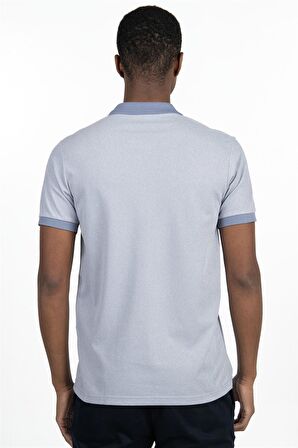 Tudors Slim Fit Melanj Düz Polo Yaka T-Shirt
