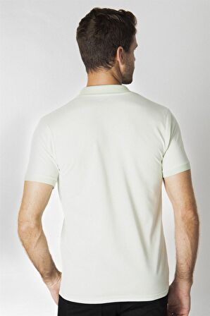 Tudors Slim Fit Melanj Düz Polo Yaka T-Shirt