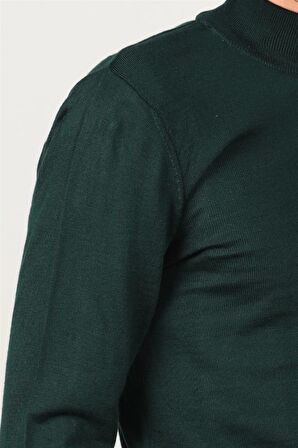 Tudors Slim Fit Dar Kesim Bisiklet Yaka Erkek Kazak