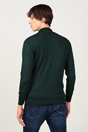 Tudors Slim Fit Dar Kesim Bisiklet Yaka Erkek Kazak