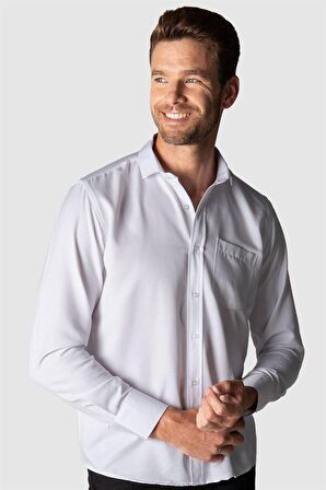 Tudors Klasik Fit Desenli Erkek Gömlek