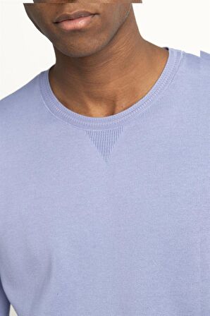 Tudors Slim Fit Dar Kesim Bisiklet Yaka Erkek Kazak