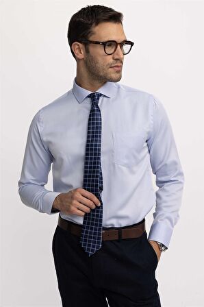 Tudors Classıc Fit %100 Pamuk Armürlü Premium Erkek Gömlek