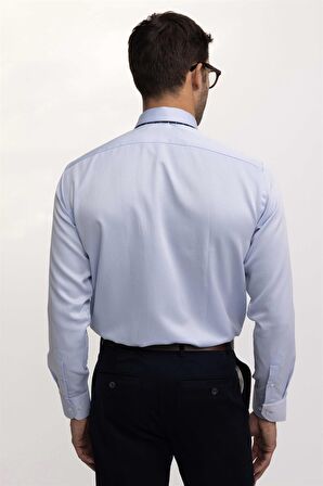 Tudors Classıc Fit %100 Pamuk Armürlü Premium Erkek Gömlek