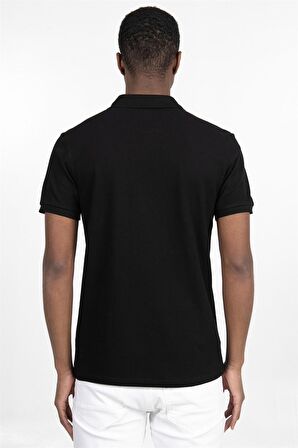 Slim Fit Düz Polo Yaka Erkek T-Shirt - TUDORS