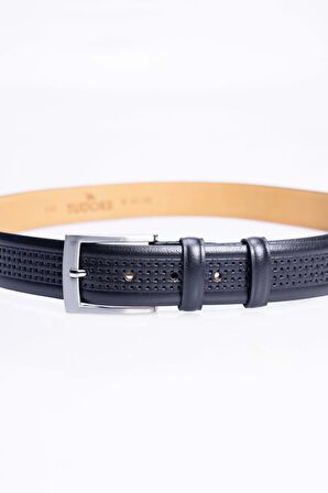 Hakiki Deri Siyah Erkek Kemer