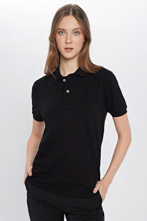 Erkek Slim Fit Dar Kesim Pamuklu Yumuşak Dokulu Serin Tutan Kumaş Düz Pike Polo Yaka Tişört