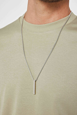 Unisex Relax Fit Rahat Kesim %100 Pamuk Yumuşak Dokulu Hafif Kalın Bisiklet Yaka Kahverengi Tişört