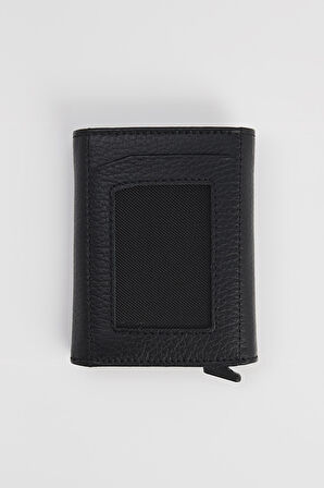 Hakiki Deri Erkek Siyah Cüzdan