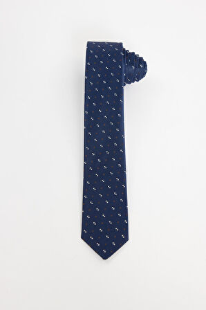 İnce Desenli Erkek Kravat