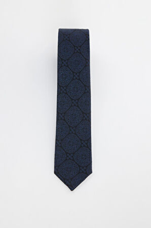 İnce Desenli Erkek Kravat