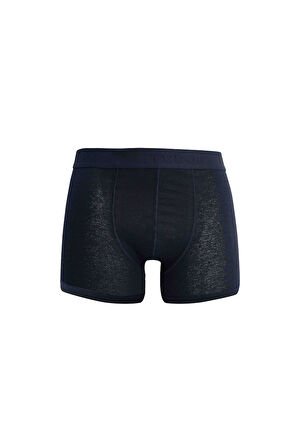 Erkek 5'li Pamuklu Likralı Esnek Kumaş Boxer