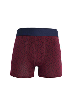 Erkek 3'lü Pamuk Likralı Esnek Kumaş Boxer