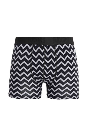 Erkek 2'li Pamuk Likralı Esnek Kumaş Boxer