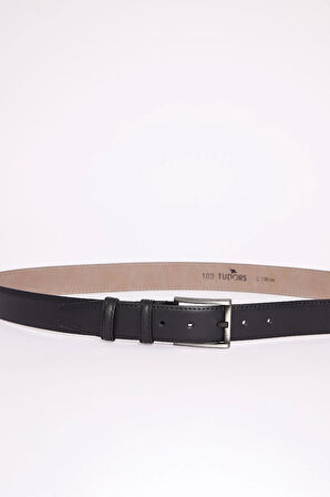 Erkek 2'li Set 3,5 Cm Klasik Siyah 3,5 Cm Klasik Kahverengi Kemer