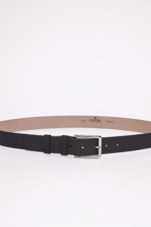 Erkek 2'li Set 3,5 Cm Klasik Siyah 3,5 Cm Klasik Kahverengi Kemer