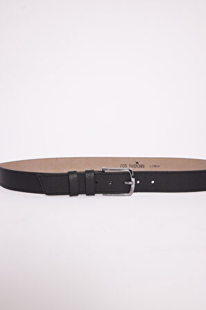 Erkek 3'lü Set 4 Cm Spor Siyah-Kahverengi-Lacivert Kemer