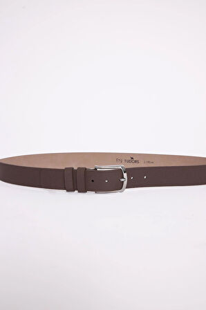 Erkek 3'lü Set 4 Cm Spor Siyah-Kahverengi-Lacivert Kemer