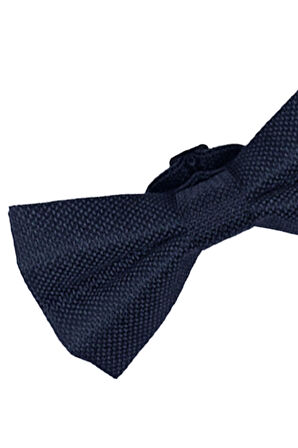 5'li Paket Armürlü Siyah-Lacivert-Kırmızı Erkek Papyon