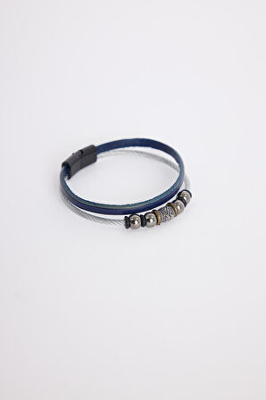 Erkek Hakiki Deri Bileklik