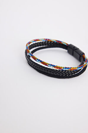 Erkek Hakiki Deri Bileklik