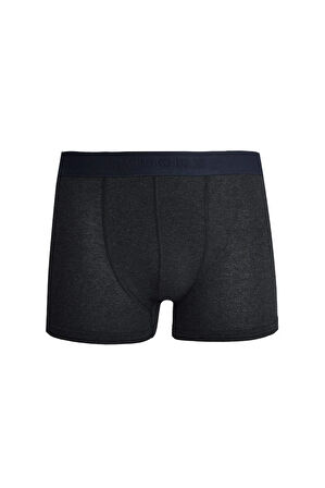 Erkek 5'li Pamuklu Likralı Esnek Kumaş Boxer