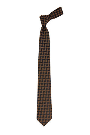 Desenli Klasik Cep Mendilli Erkek Kravat