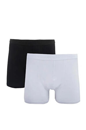 Erkek 10'lu Likralı Pamuklu Esnek Kumaş Premium Seri Boxer