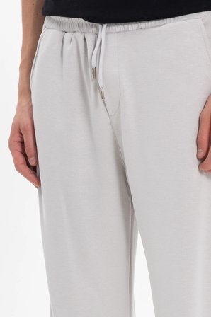 Erkek Taş Baggy Fit Rahat Kesim Modal Kumaş Soft Doku Beli Bağcıklı Yan Cepli Eşofman Altı